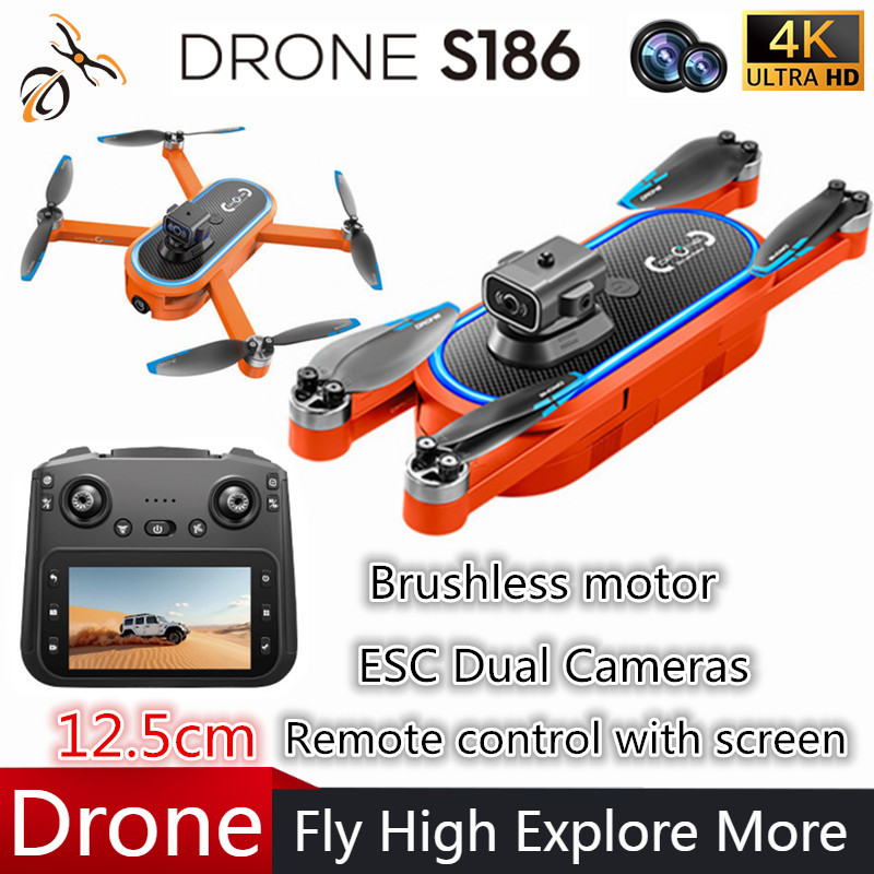 Drone Rc Foldable - 2025 S186 Drohne, professionell, 4K HD,