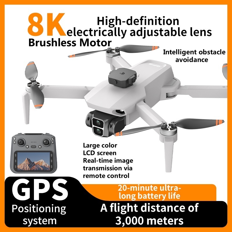Drone Rc Foldable - 8K ESC-Kamera Hindernisumgehung GPS Automatische Rückkehr