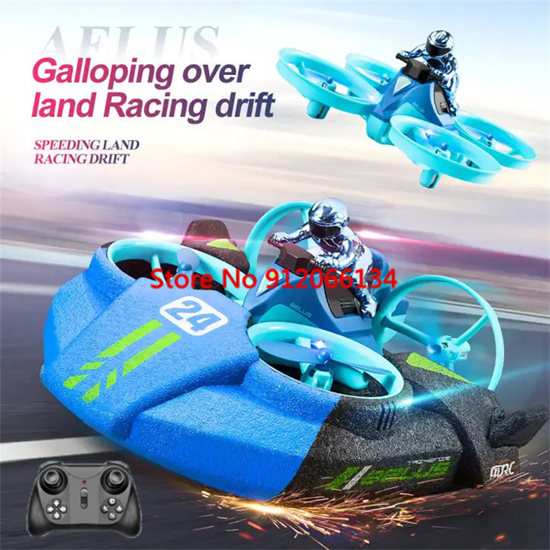 Drone Rc Game - 2.4G RC Flugzeug Auto Boot 3-in-1