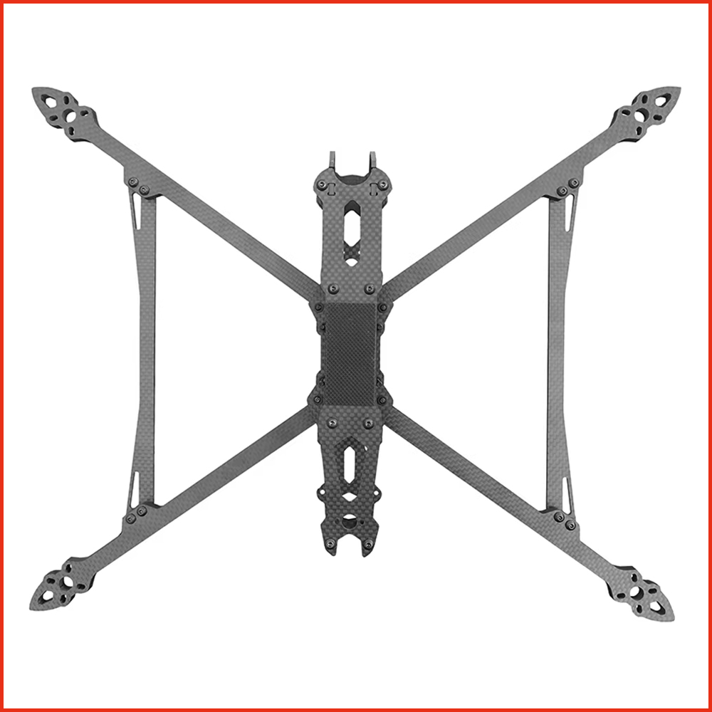 Quadcopter Frame - MARK V2 8/9/10 Zoll 3K Carbonfaser
