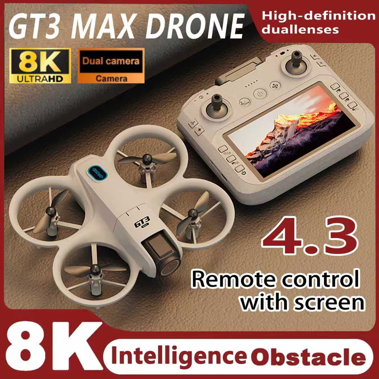 Drone Gt3 Rc - 8K 5G 2,4G GPS Professionelle HD