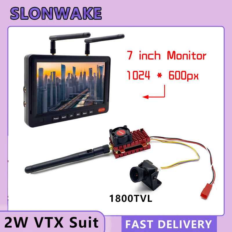 Drone Rc Camera - SLONWAKE 5,8G 2W VTX FPV 1800TVL