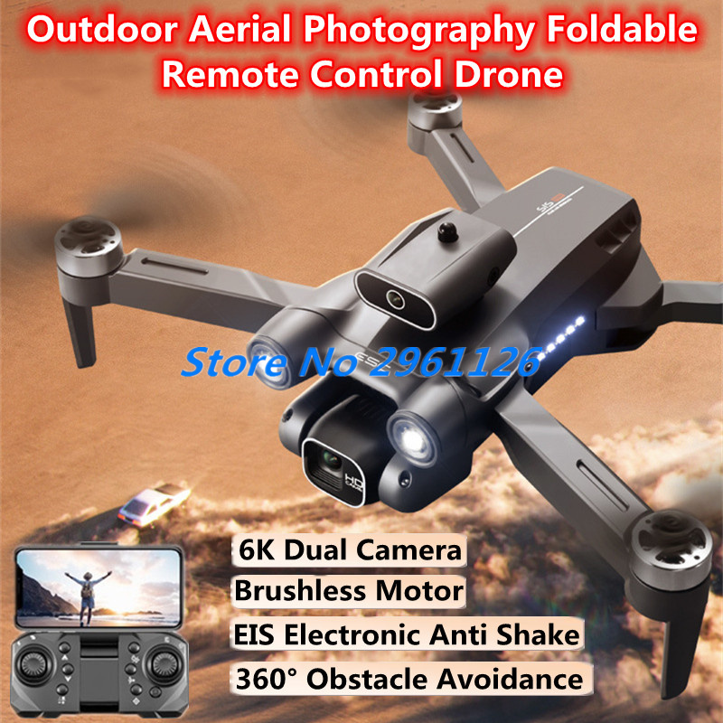 Drone Rc S1S - Outdoor Antenne Bürstenlosen Faltbare Fernbedienung Drone