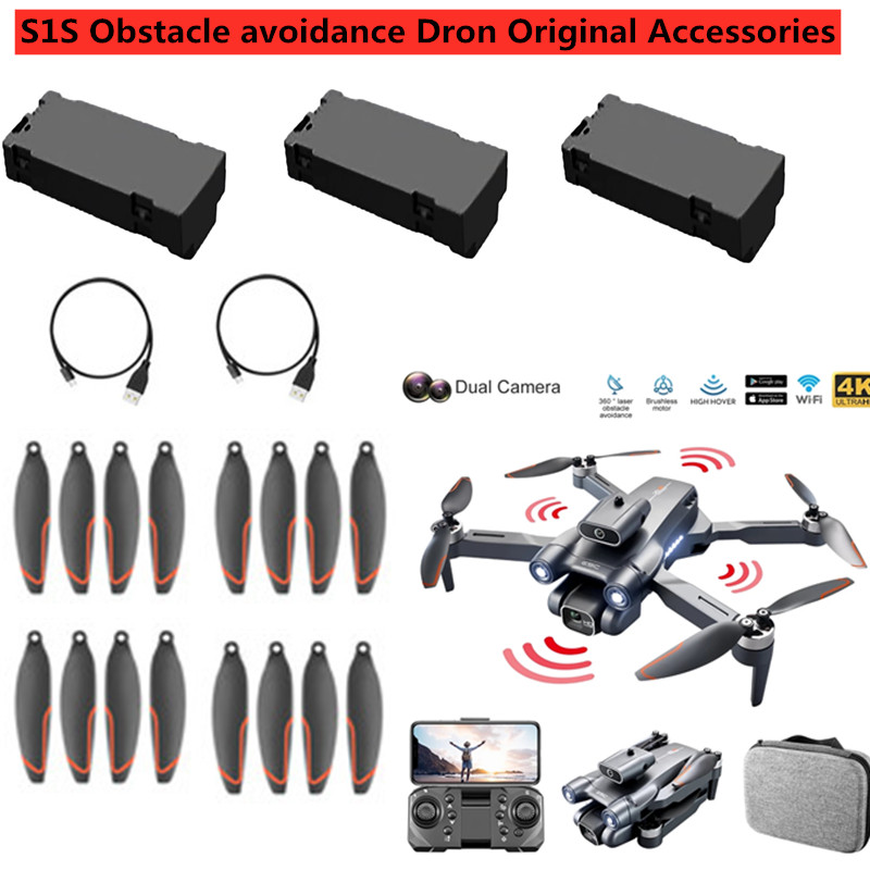 Drone Rc S1S - LSRC S1S Drohnen-Akku S1S Fernbedienung RC-Drohnen-Ersatzteile