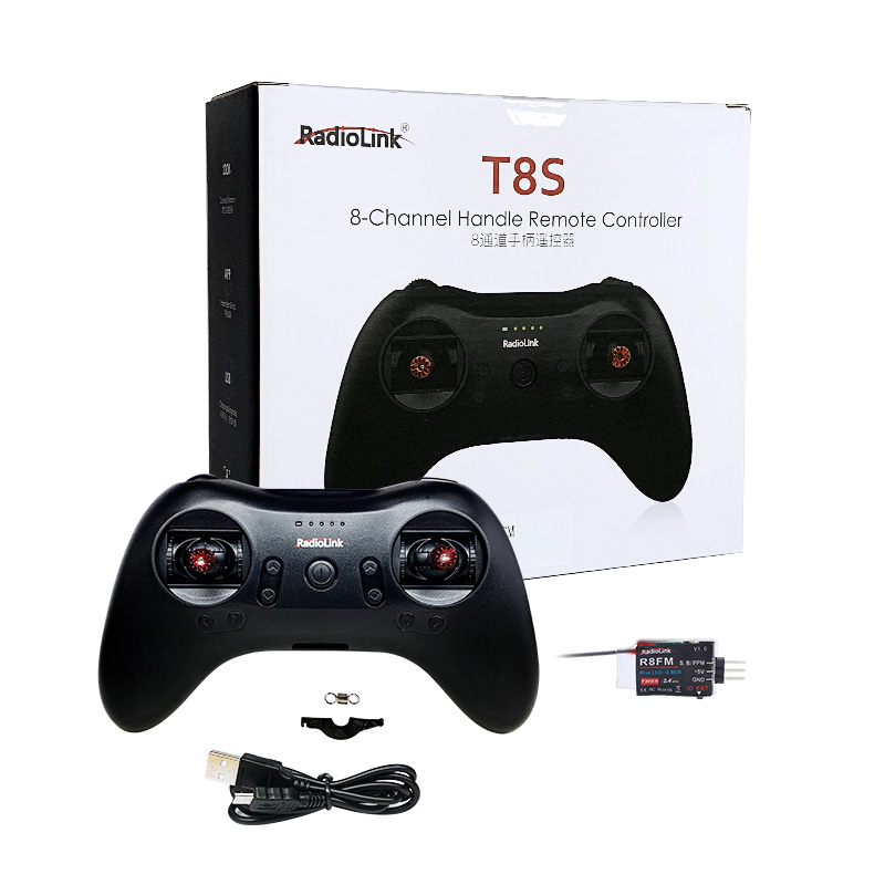 Drone Rc Game - Radiolink t8s 2,4g 8-Kanal-Funkfernsender mit Empfänger