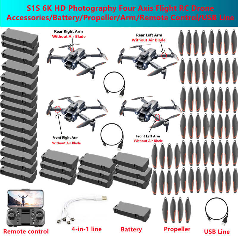 S1S 6K HD Fotografie-Vierachse – Drone Rc S1S Bewertung und Preis