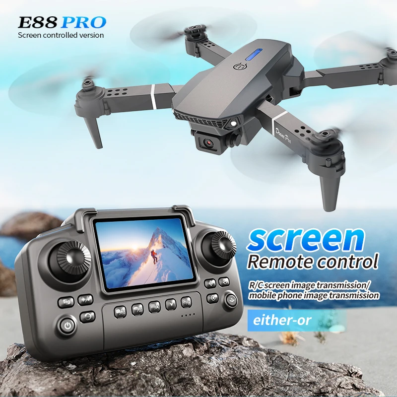 Professionelle E88 PRO Drohne  – Drone Rc E88 Pro Bewertung und Preis