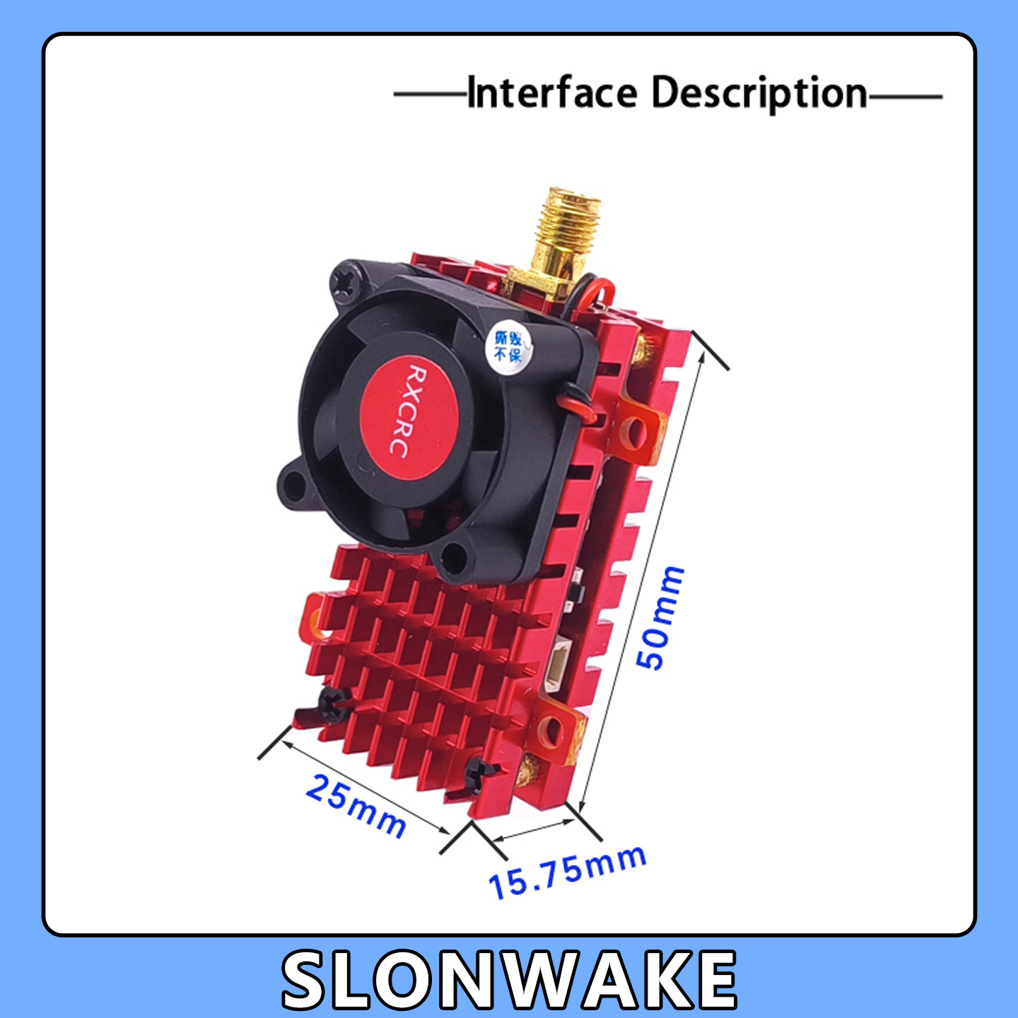 SLONWAKE 5,8G 2W VTX FPV 1800T – Drone Rc Camera Bewertung und Preis