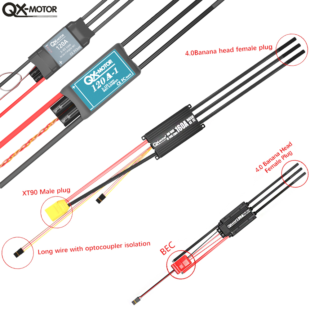 20A-120A Bürstenloser ESC-Gesc – Drone Rc Parts Bewertung und Preis