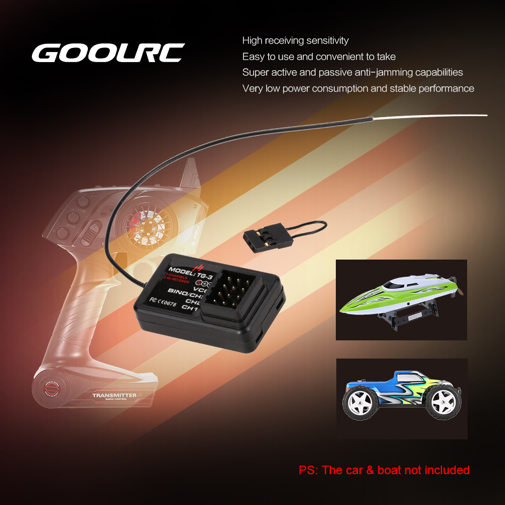 GoolRC TG-3 2,4G 3CH RC Auto B – Telemetry Module Rc Bewertung und Preis