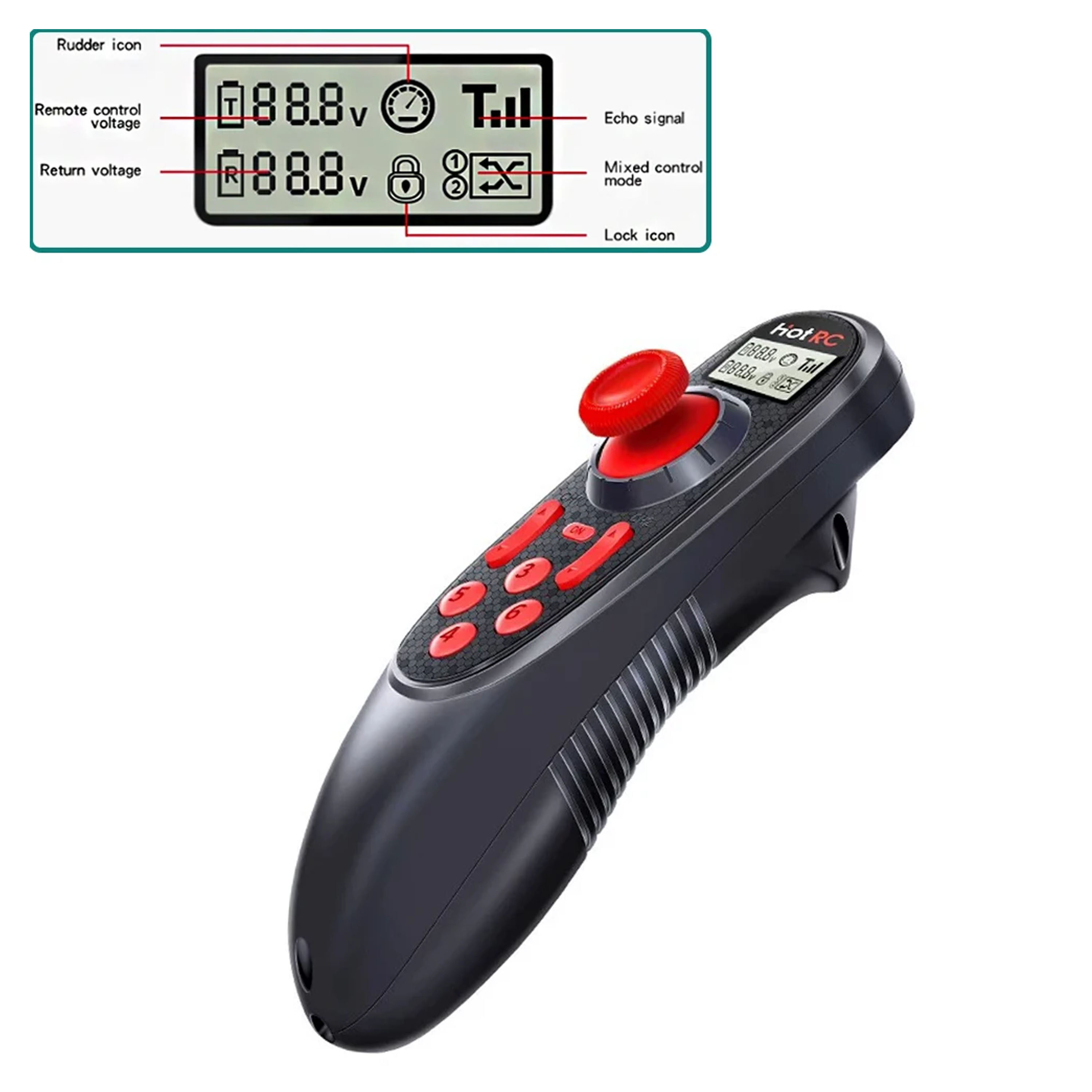 HOTRC DS-600 DS600 6-Kanal 2,4 – Telemetry Module Rc Bewertung und Preis