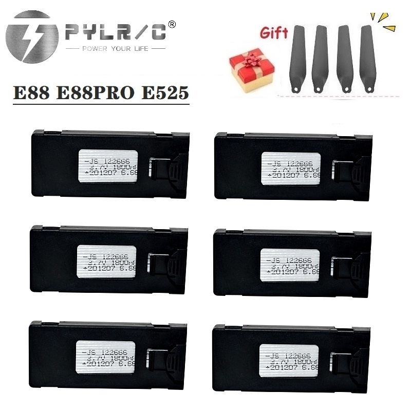 1/2/3/5/10Pcs 3,7 V 1800Mah RC – Drone Rc E88 Pro Bewertung und Preis