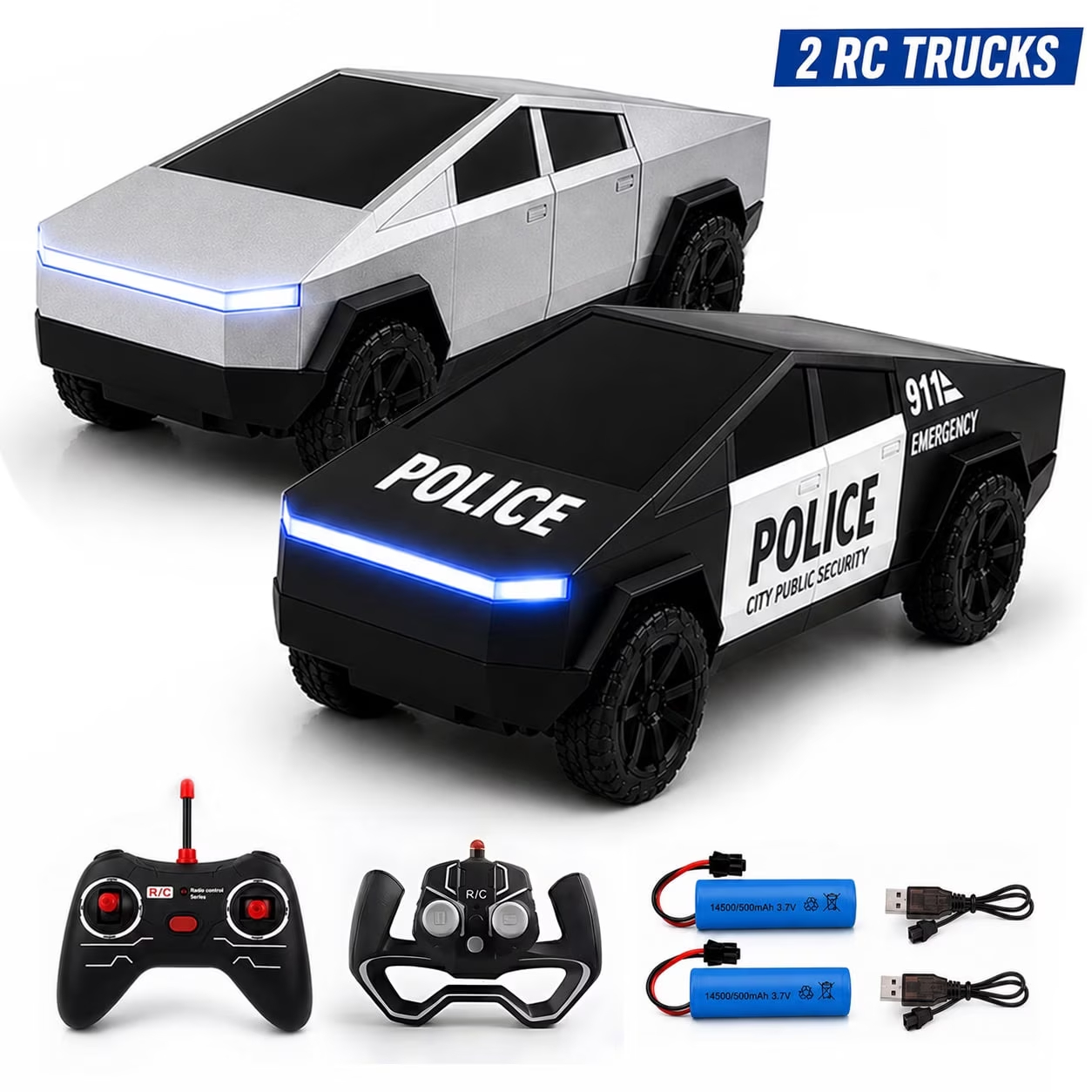 2er-Set RC Cyber Truck Spielze – Rc Drift Car Kit Bewertung und Preis