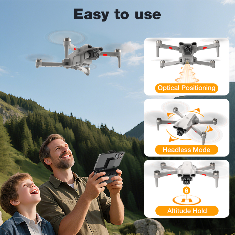NEU Heißer L017 Pro Drohne Bru – Drone Rc Foldable Bewertung und Preis