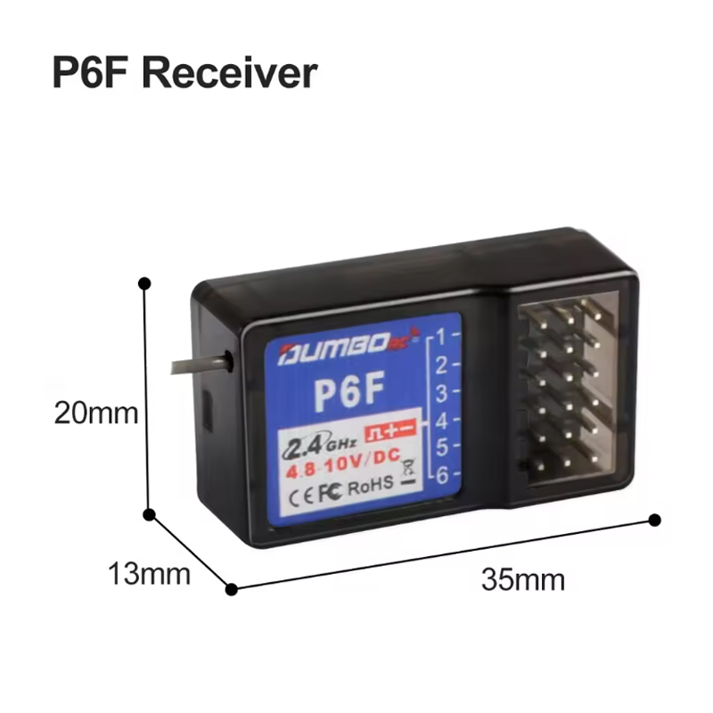 DUMBORC P6F/P6FG/P6DC/P6DCG 2, – Telemetry Module Rc Bewertung und Preis